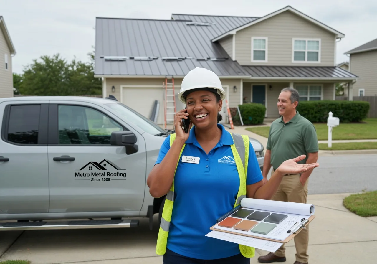 Storm Damage Metal Roof Repair in Gibbon Glade, PA